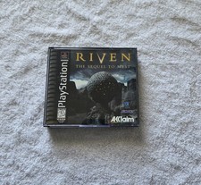 Riven The sequel to Myst PS1 game CIB BUNDLE with Strategy Guide and Memory Card