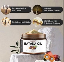 NEW Batana Oil Cream Natural Hair Growth Healthier Thicker Fuller Anti Hair Loss