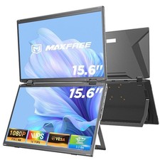Maxfree Laptop Screen Extender, 15.6'' FHD 1080P Dual Portable Monitor