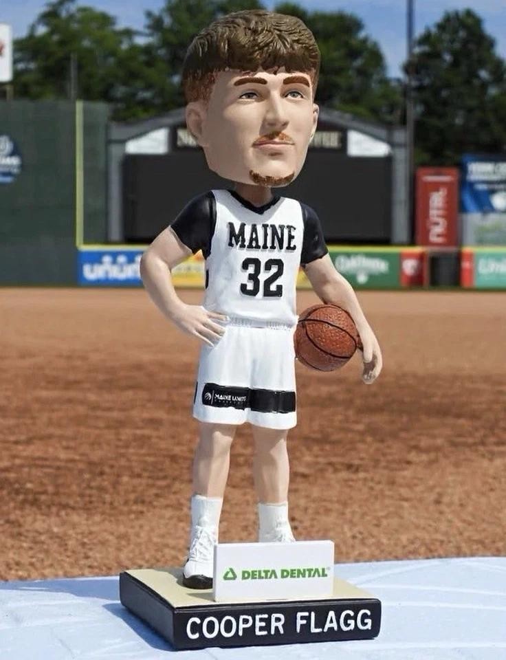 Cooper Flagg #32 Bobblehead NIB Figure w/FREE Roman Anthony Bobblehead NIB