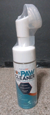 BlueCare Labs Dog Paw Cleaner No Rinse Foam & Scrubber 5 fl.oz.