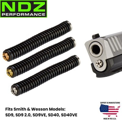NDZ Smith & Wesson SD9, SD40, 2.0, SD9VE, SD40VE Guide Rod Assemby ISMI Springs