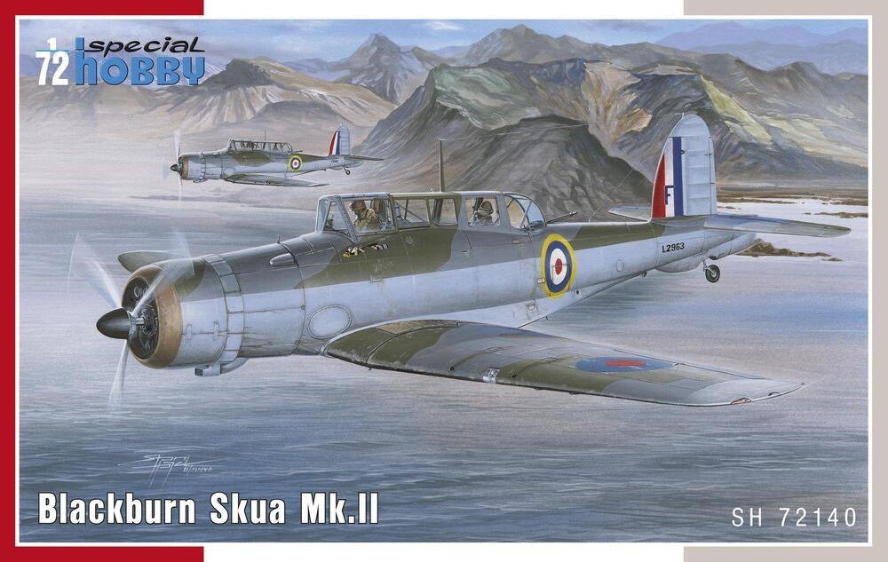Blackburn Skua Mk.II 1/72 Ajustement Précis Maquette Plastique