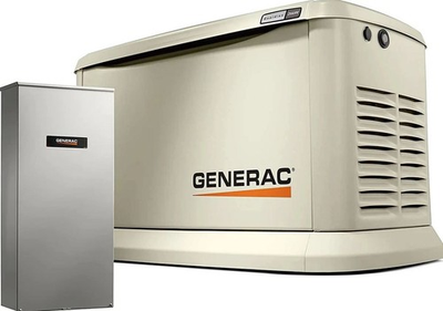 #ad Generac Guardian 26kW Standby Generator w 200 amp Transfer Switch 7291 $2245.00