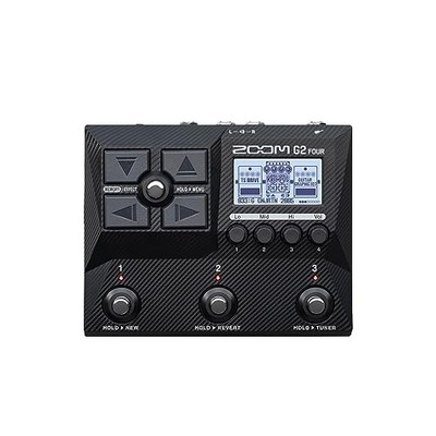 ZOOM Zoom G2 FOUR guitar effector black model with multi-layer IR function