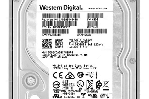 CA08226-E074 FUJITSU HDD 4TB 7.2K SAS 12G 3.5" LFF POUR FUJITSU ETERNUS - Photo 4/8