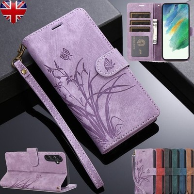 Flip Leder Tasche Wallet Cover für iPhone 17 16/15/14/13/12/11 Pro Max XR 8Plus