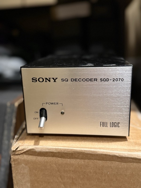 Sony SQ DECODER sqd-2070