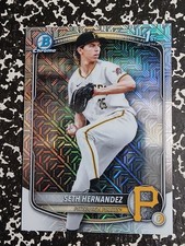 ⚡️Seth Hernandez 1st True MOJO Refractor⚡️2025 Bowman Draft Chrome MEGA Invest📈