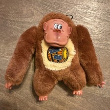 Donkey Kong Nintendo of America 1982 Etone Bean Bag Plush Vintage
