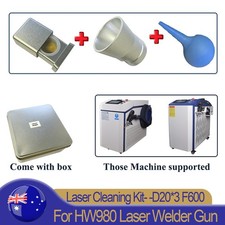 D20 3 F600 Laser Cleaning Kits For 1500W-3000W Welding Cleaning Machine Gun Lens