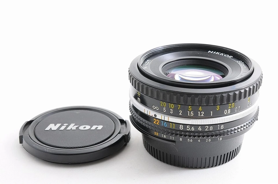 【NEAR MINT+】NIKON AIS NIKKOR 50mm F/1.8 MF Standard Lens From JAPAN #5478 - Image 2 of 4
