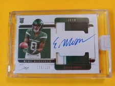 Elijah Moore 2021 Panini One 3 Color RPA 106/125 Sealed New Philly Eagles WR