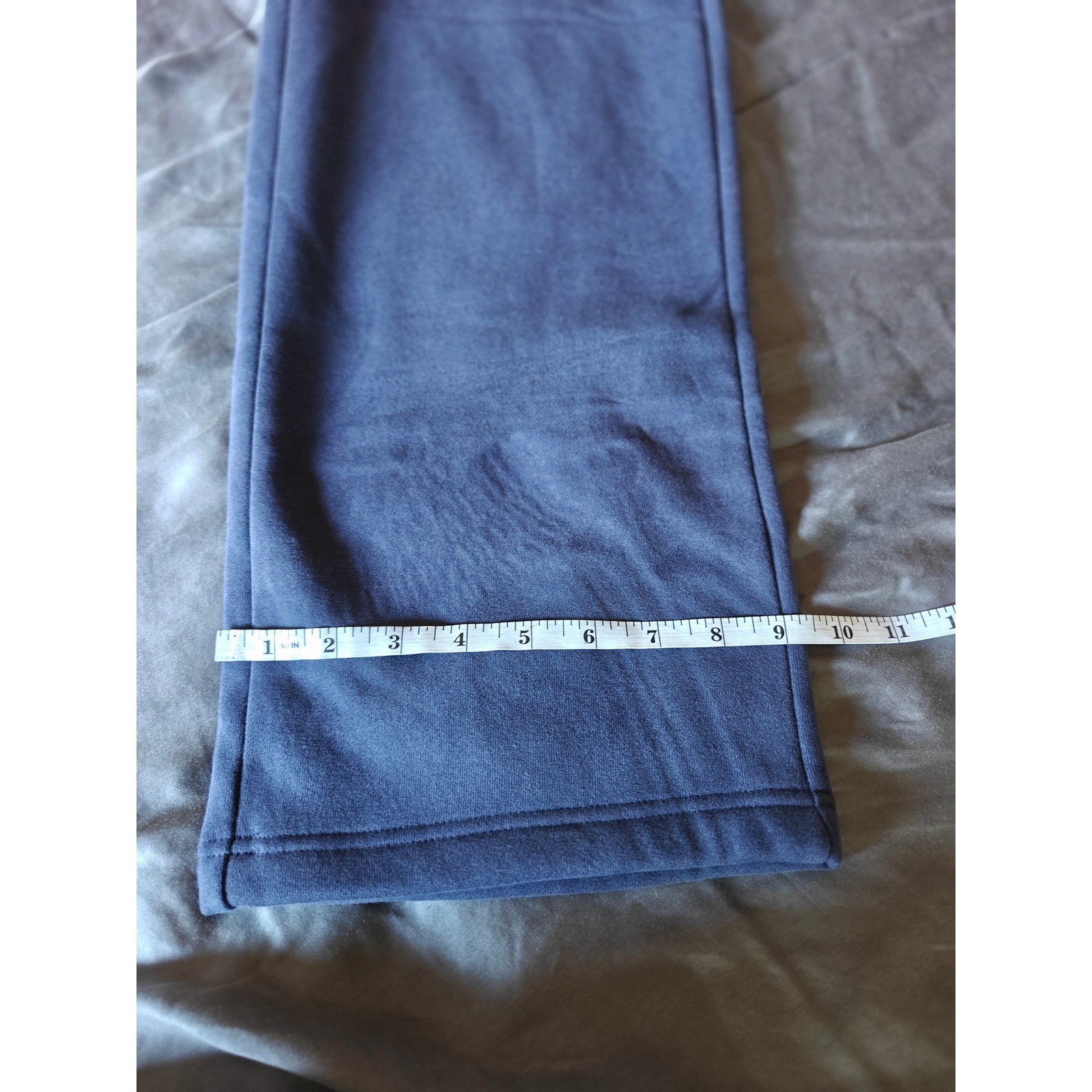 COMFRT CLOTHING Affirmation Sweatpants Midnight Blue XS Wide Leg Elastic Waist