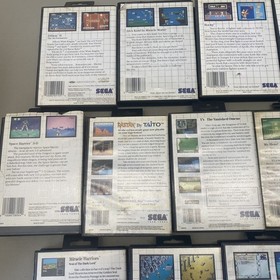 Vintage Games 13 Sega Master System Games | Rocky, Zillion 2, Out Run, Alex Kidd