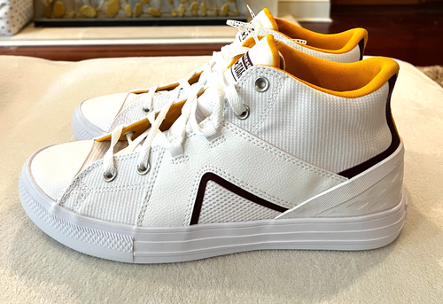 Chuck Taylor Converse All Star Flux Ultra Größe Herren 12 High Top weiß burgund NEU - Bild 6 von 14