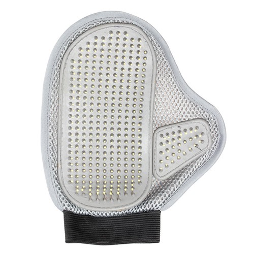 Set of 2 Pet Bath Gloves Deshedding Dog Palm Brush Grooming Tool for - 第 8/11 張圖片