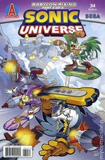 Cover of Sonic Universe #34