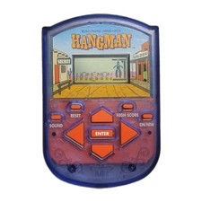 Vintage 1995 Milton Bradley Hangman Electronic Handheld Game MB Tested Works