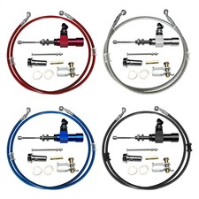Hydraulic Line Hose Kit 12.7mm Motorcycle Hydraulic Brake Lines Tee Hose Univers