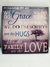 Inspirational Family Wall Art Decor Motivational Picture Marla Rae Love Home