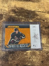 2023-24 UD CREDENTIALS DEBUT TICKET ORANGE HORIZONTAL/99 MICHAEL KESSELRING #121