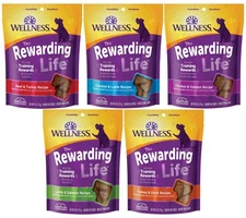Wellness Wellbites Soft & Chewy Variety Pack (5 flavors, 6 ounce bags)