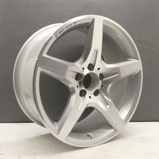 MERCEDES SLK R172 18" AMG ALLOY WHEEL RIM GREY 8.5J REAR A1724012702 GENUINE X1
