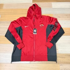 Nike Miami Heat Dri Fit Showtime Full Zip Hoodie Jacket Men's FB5726 608 Sz XL