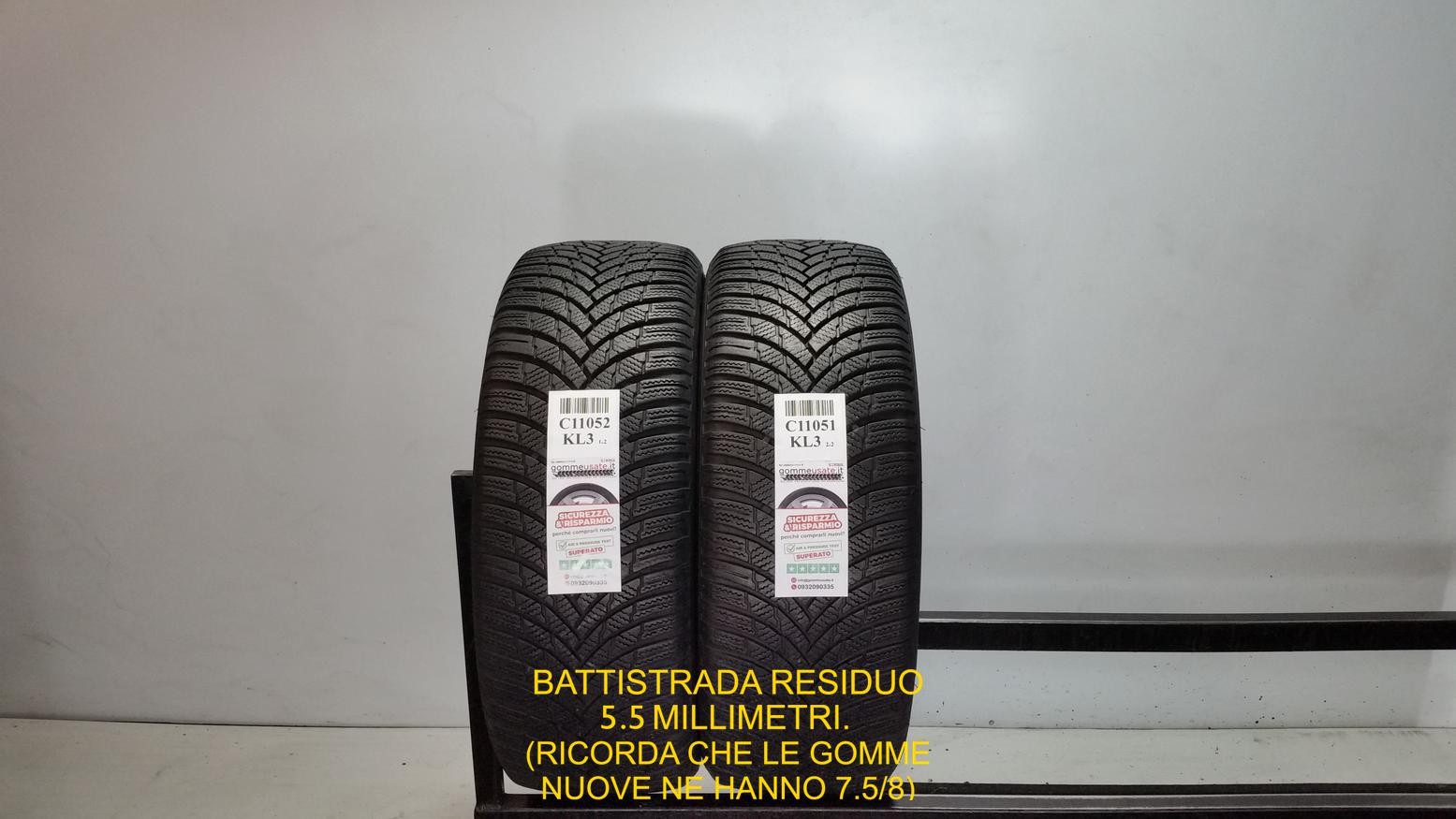 GOMME USATE TERMICHE 215/55R17 98V FIRESTONE WINTERHAWK 4 PNEUMATICI C11052