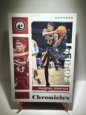 2020-21 Panini Chronicles Basketball Pascal Siakam #17 Toronto Raptors
