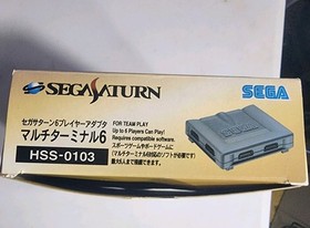 MULTI TERMINAL 6 Player Adapter HSS-0103 Sega Saturn