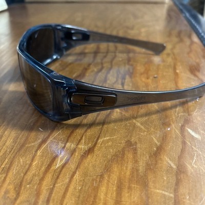 Oakley Hijinx Crystal Black Frame Iridium Lens 03-595 Gunmetal Icons RARE 2007