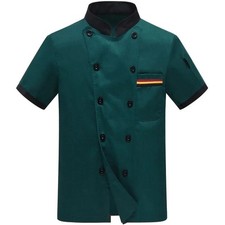 Unisex Chef Jackets Half/Full Sleeve Chef Unisex Jacket Coat Uniform