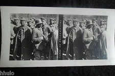 STA541 Prisoners Stereoview Photo 1914 WW1 WWI