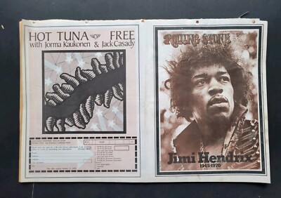 Rolling Stone Magazine Issue 68 October 15 1970 Jimi Hendrix