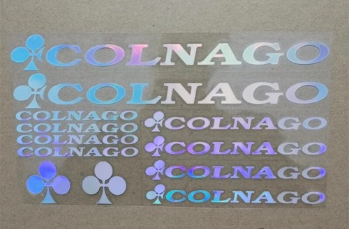 COLNAGO Sticker Aufklebersatz Set Fahrrad eBike BMX MTB Rahmen DIY Dekoration - Picture 3 of 8