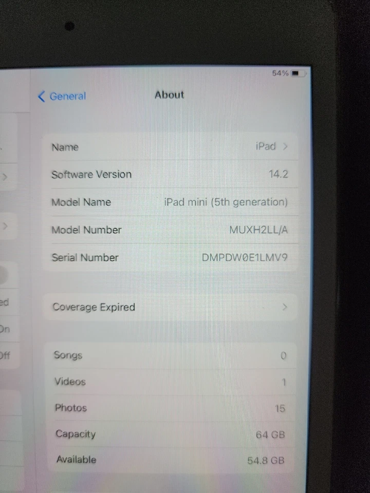 Ipad Mini 5 64 GB Wifi + Celluler (Jailbroke - Unc0ver 14.2) - Image 4 of 4