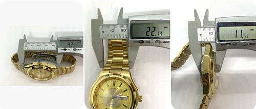 New Seiko Seikonaut Automatic Dress 21Jewels Watch SCWM94J - Imagen 12 de 12