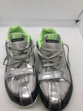 Nike Zoom Rival S Track Cleat Size 8 Silver And Grey Color