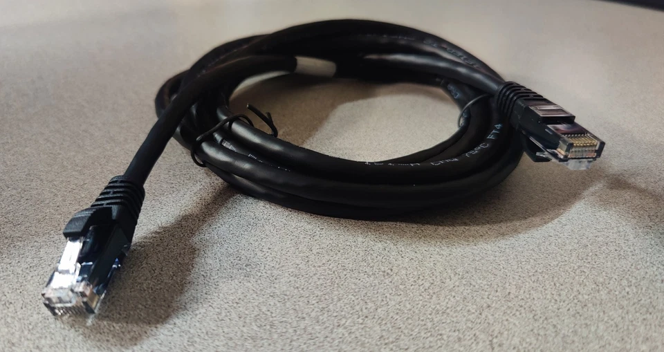 10 x Cables to Go 7' Cat6 RJ45 Network Cable, Snagless, Booted, Blck, C2G #27152 - Image 3 of 3