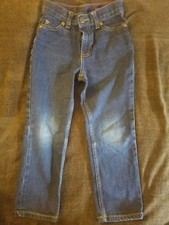 Carter's Boy's Size 5 Straight Leg Dark Blue Denim