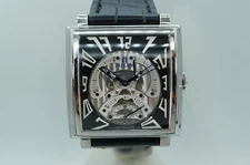 MILUS HERIOS HERT001 TRIRETROGRADE RETROGRADE SKELETON 42MM SWISS WARRANTY
