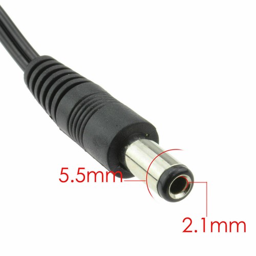 Câble D'Alimentation Connecteur DC Mâle à Mâle 2,1Mm X 5,5Mm 50Cm/1M/2M/3M/5M - Bild 2 von 21