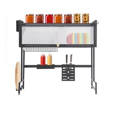 Over The Sink Dish Drying Rack Organizer Dish Drying Rack for Kitchen Counter