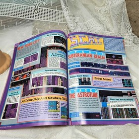 Nintendo Power Magazine #23 aprile 1991 NES Power Blade, poster Sim City completo
