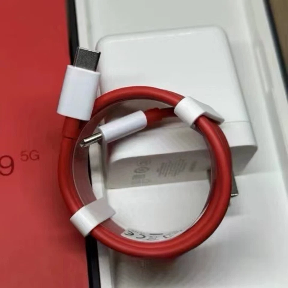 Original OnePlus 65W Fast Charger and Cable For OnePlus 9 Pro 8T 7T - Image 2 of 3