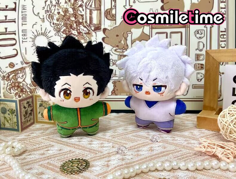 HUNTER X HUNTER Killua Zoldyck GON Plush Doll Stuffed Keychain