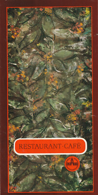 DDR Dresden Speisekarte Restaurant Cafe HO Gaststätte Zum Zwinger