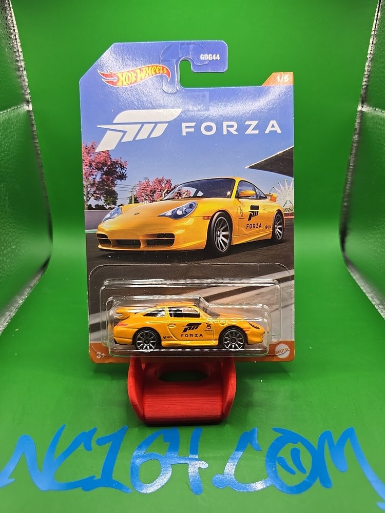 Hot Wheels Porsche 911 GT3 Yellow - 2023 Forza Series VHTF